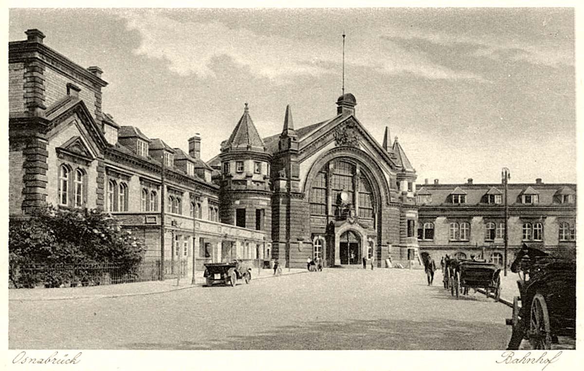 Osnabrück. Bahnhof, 1918