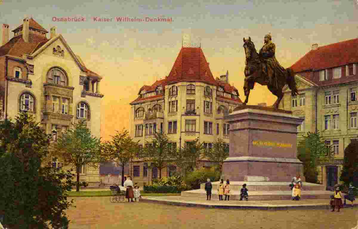 Osnabrück. Kaiser-Wilhelm-Denkmal, 1913
