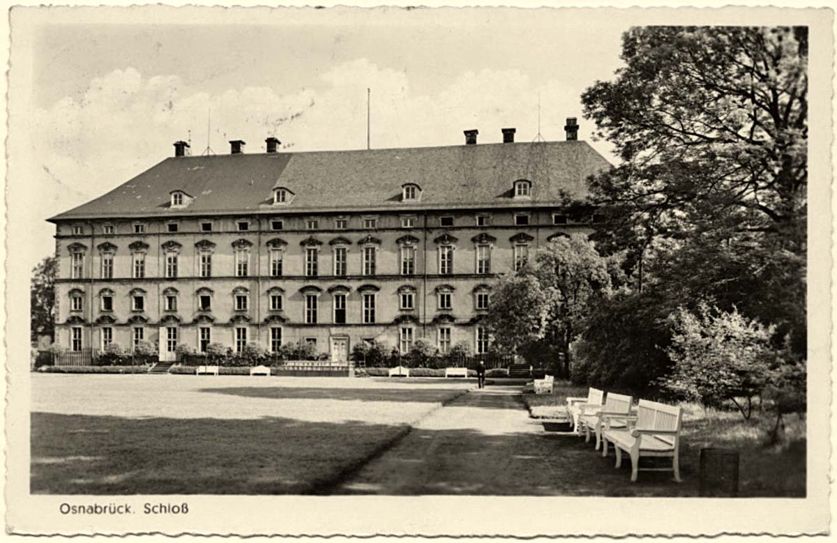 Osnabrück. Schloß, 1952
