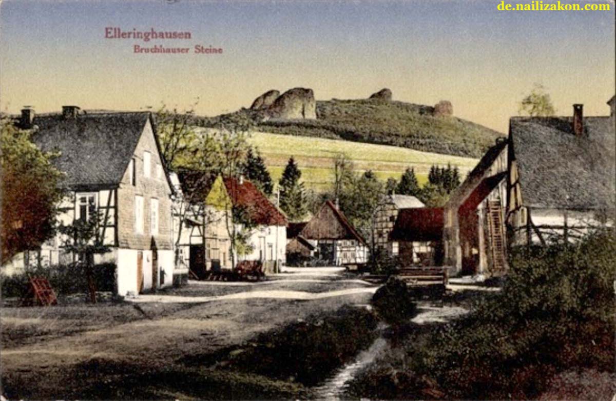 Olsberg. Elleringhausen - Bruchhauser Steine