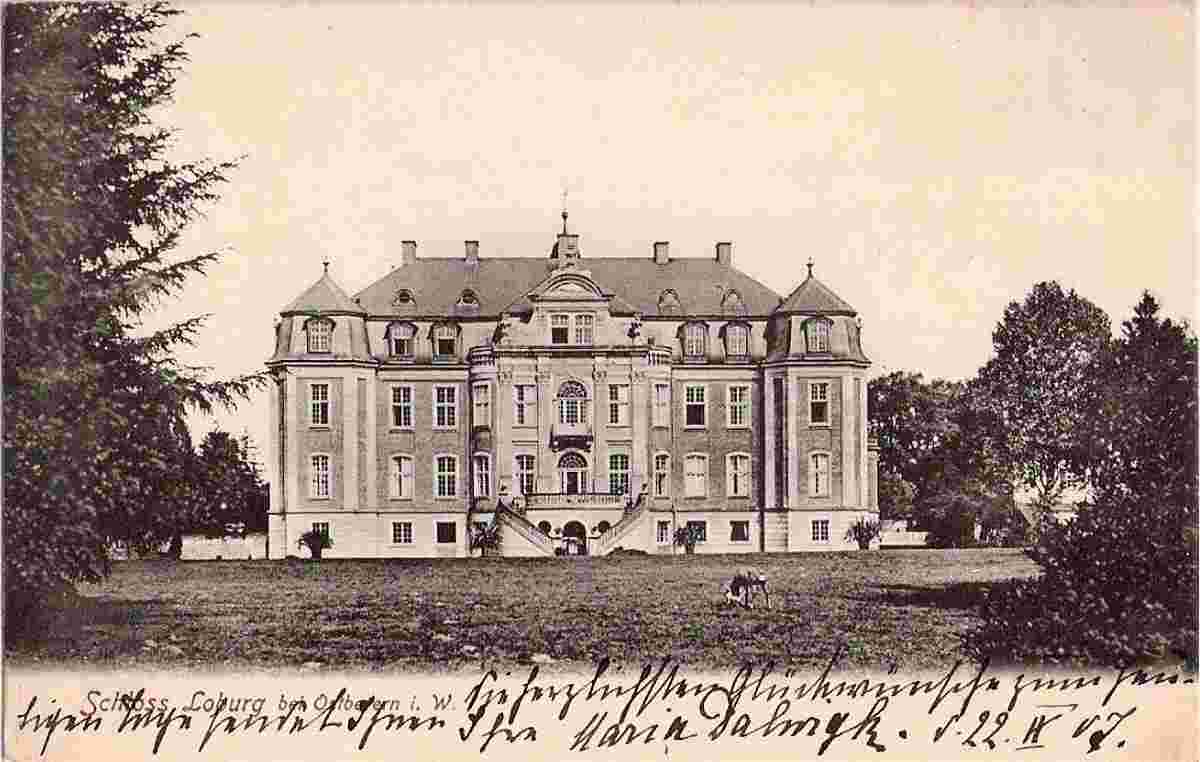 Ostbevern. Schloß Loburg, 1907