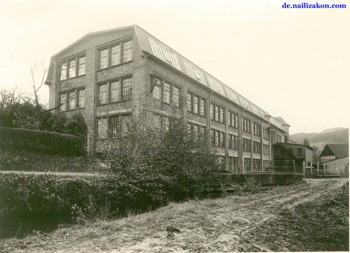 Overath. Steinenbrück - Schnürriemenfabrik, 1910