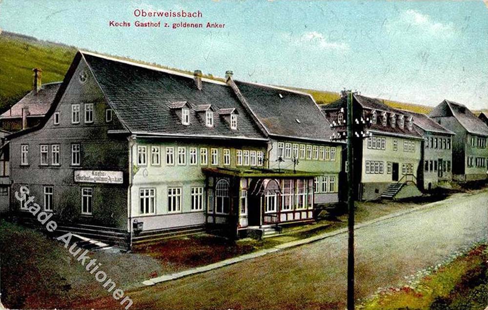 Oberweißbach. Gasthaus zum goldenen Anker