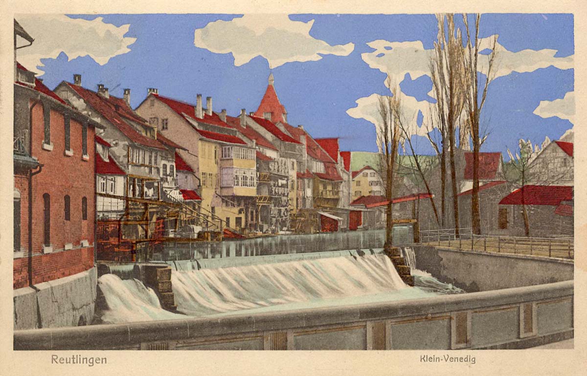 Reutlingen. Klein-Venedig, 1912