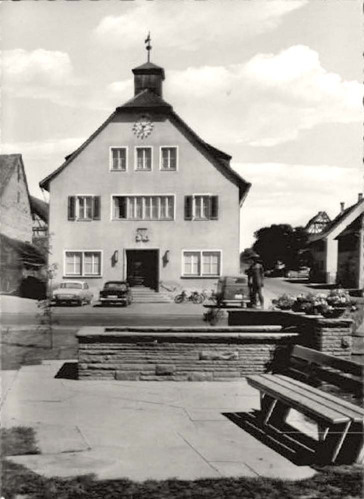 Rutesheim. Rathaus, 1960