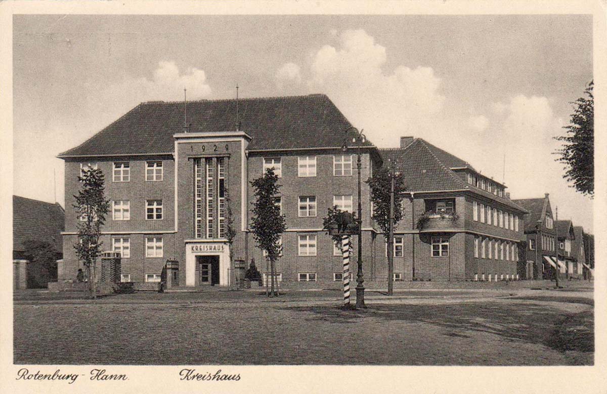 Rotenburg (Wümme). Kreishaus, 1941