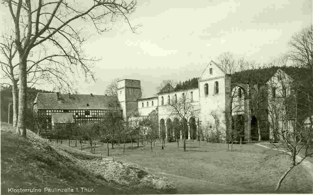 Rudolstadt. Klosterruine Paulinzella