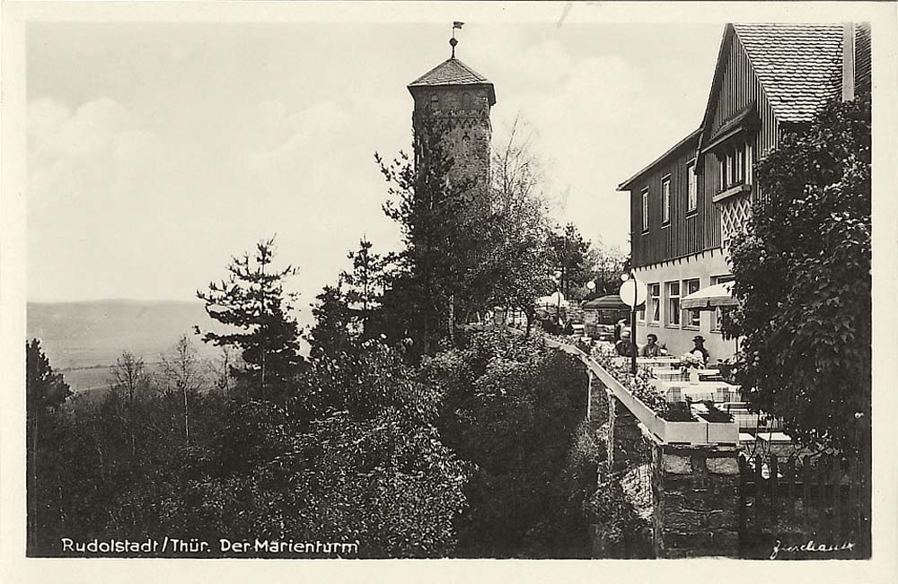 Rudolstadt. Marienturm, 1941