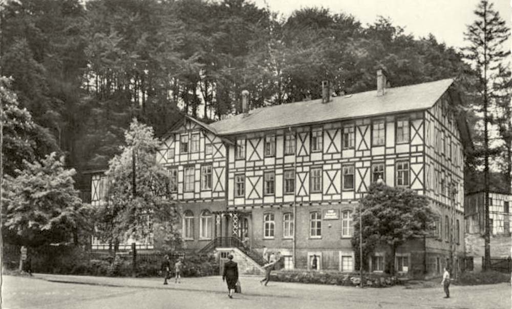 Ruhla. FDGB-Erholungsheim Wartburgheim, 1960