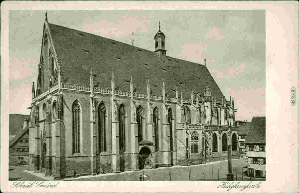 Schwäbisch Gmünd. Heilig-Kreuz-Münster, 1929