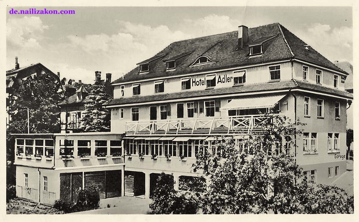 St. Georgen im Schwarzwald. Hotel Adler