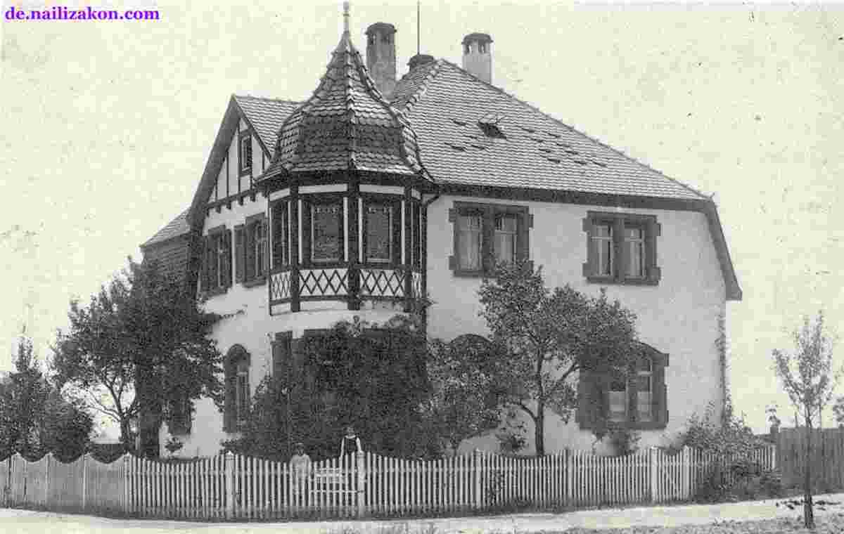 Stutensee. Villa Albert Calmez, 1910