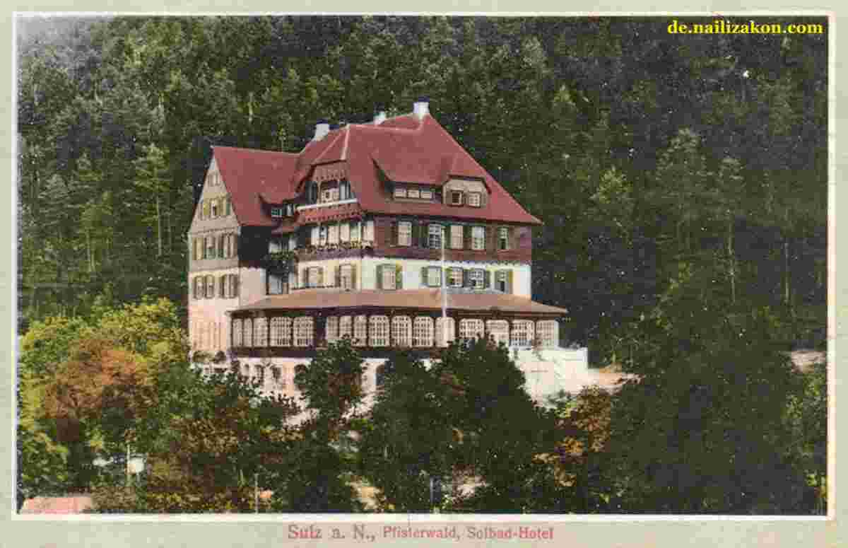 Sulz. Pfisterwald, Solbad-Hotel