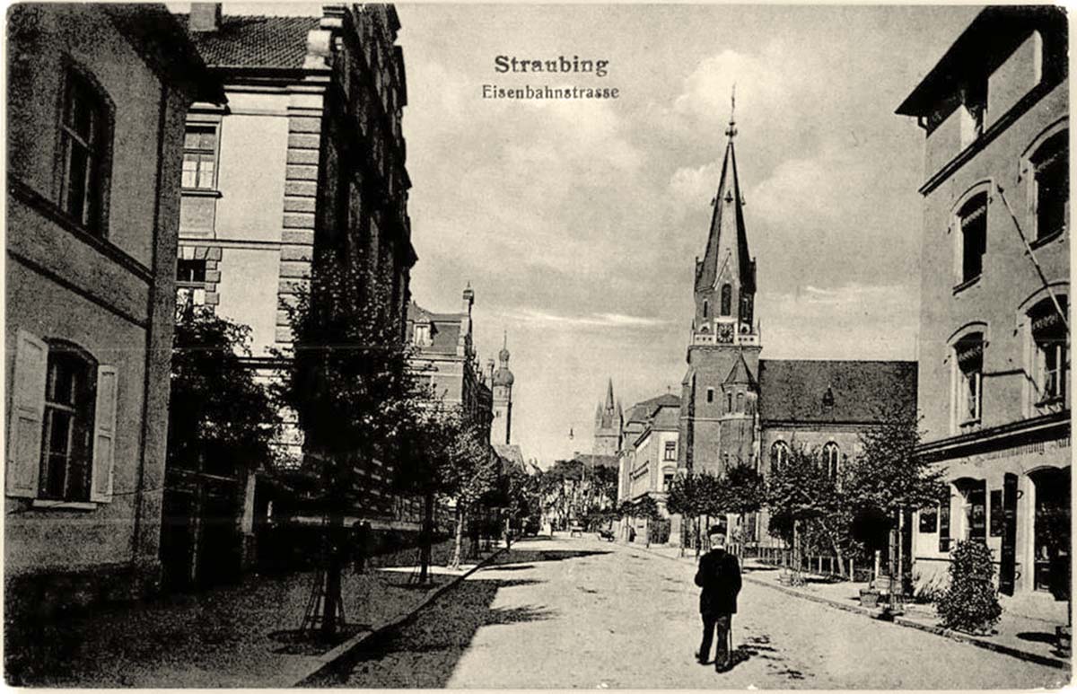 Straubing. Eisenbahnstraße