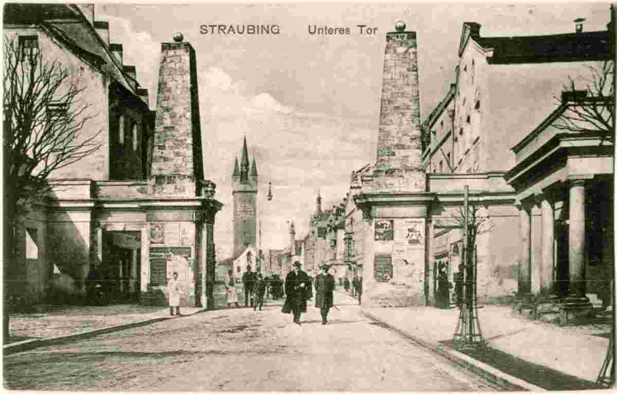 Straubing. Unteres Tor, 1915