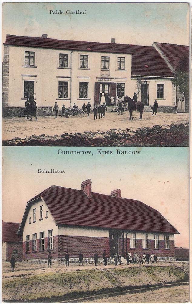 Schwedt (Oder). Kummerow - Pahls Gasthof und Schulhaus