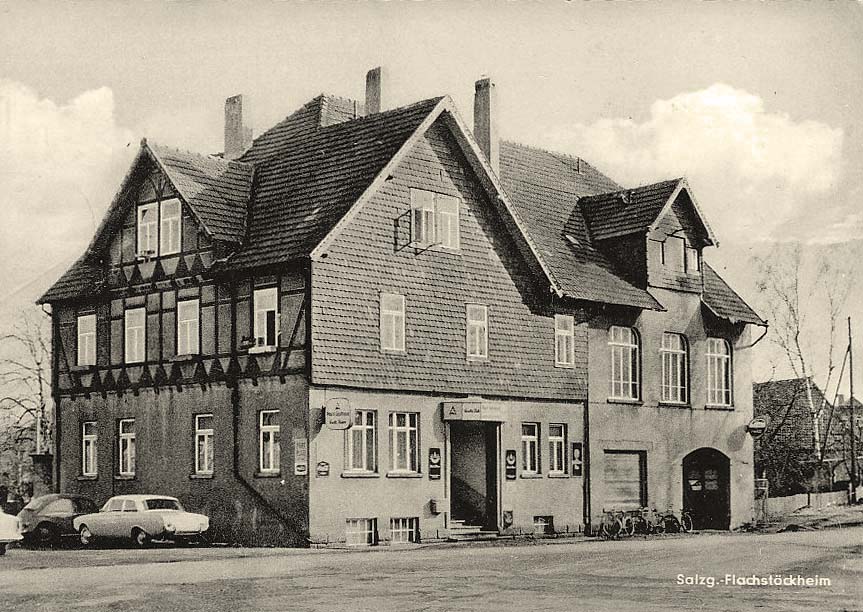 Salzgitter. Stadtteil Flachstöckheim - Gasthaus Ferdinand Löhr