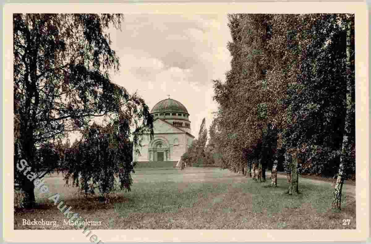 Stadthagen. Bückeburg - Mausoleum von Grafen von Schauenburg und Holstein