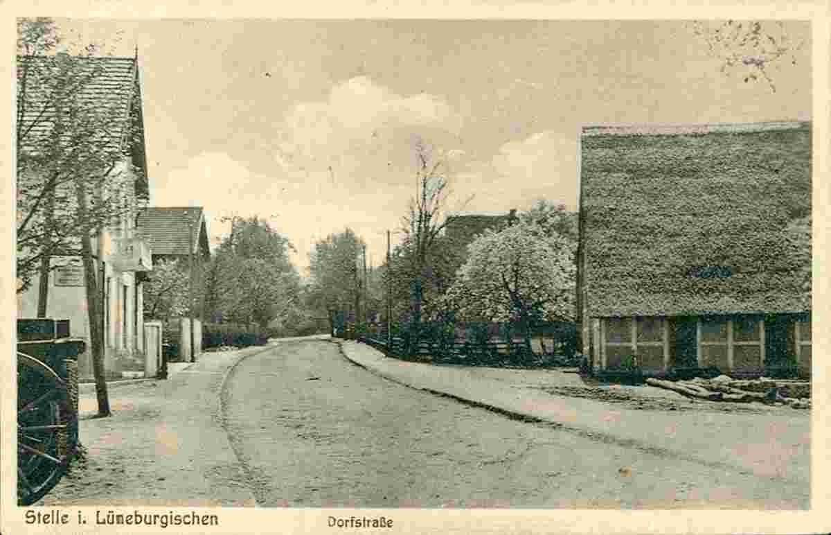 Stelle. Dorfstraße, 1933