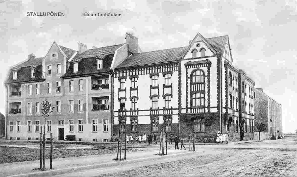 Stallupönen. Beamtenhäuser, 1910-1915