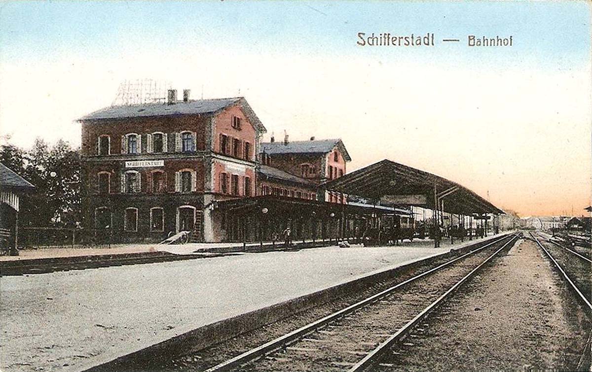 Schifferstadt. Bahnhof