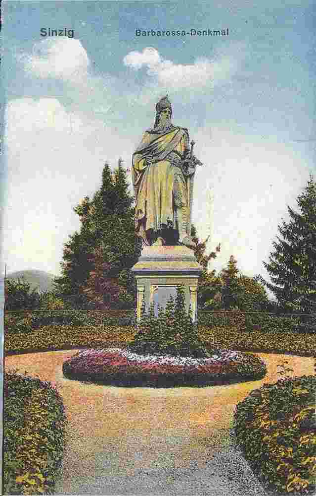 Sinzig. Barbarossa Denkmal
