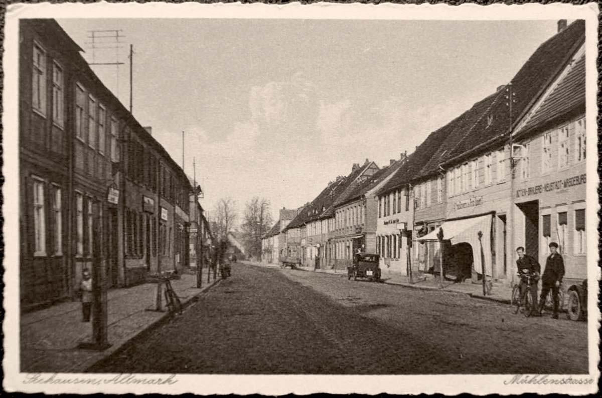 Seehausen (Altmark). Mühlenstrasse, 1940