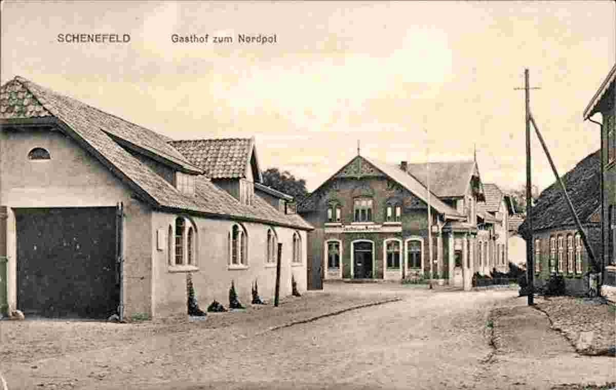 Schenefeld. Gasthof zum Nordpol, 1913