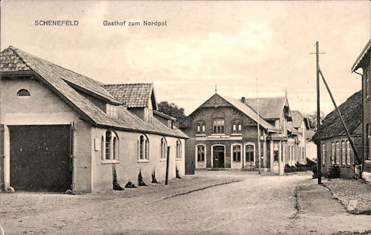 Schenefeld (Pinneberg). Gasthof zum Nordpol, 1913