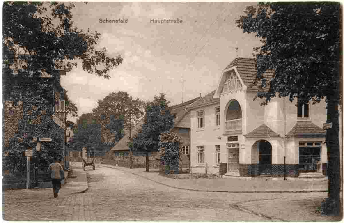 Schenefeld. Hauptstraße, 1912