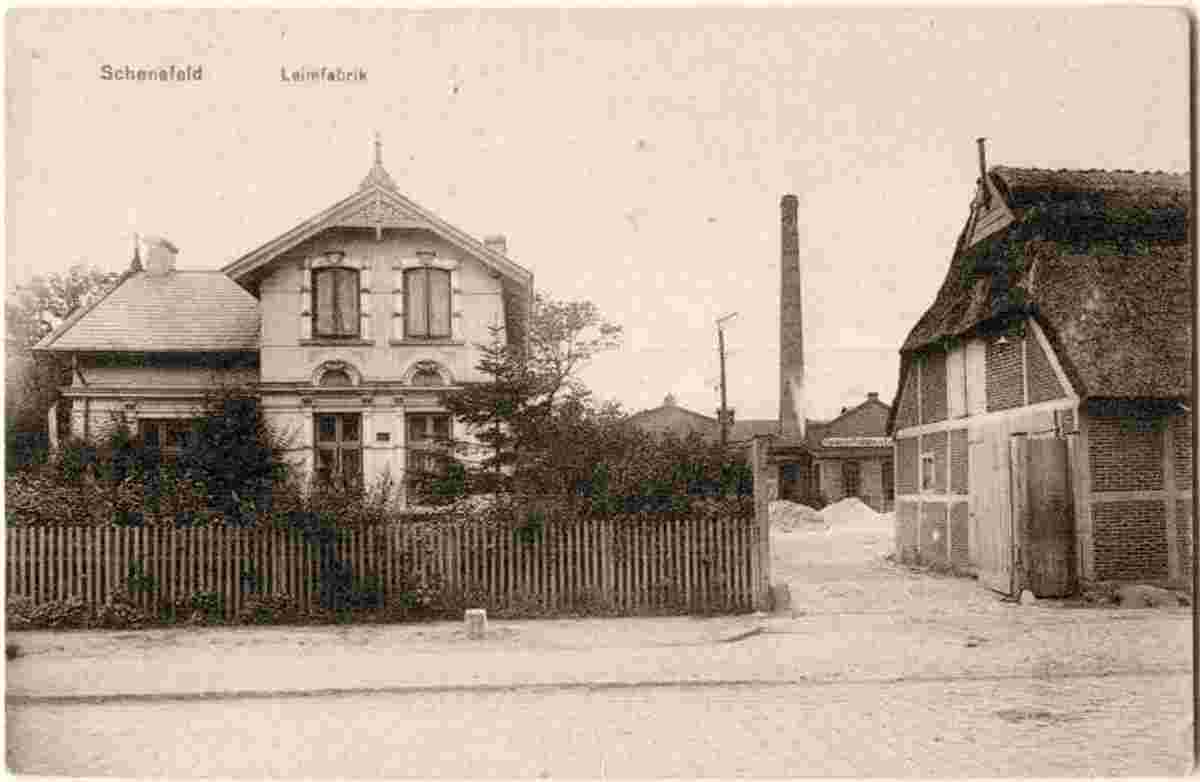 Schenefeld. Leimfabrik, 1910