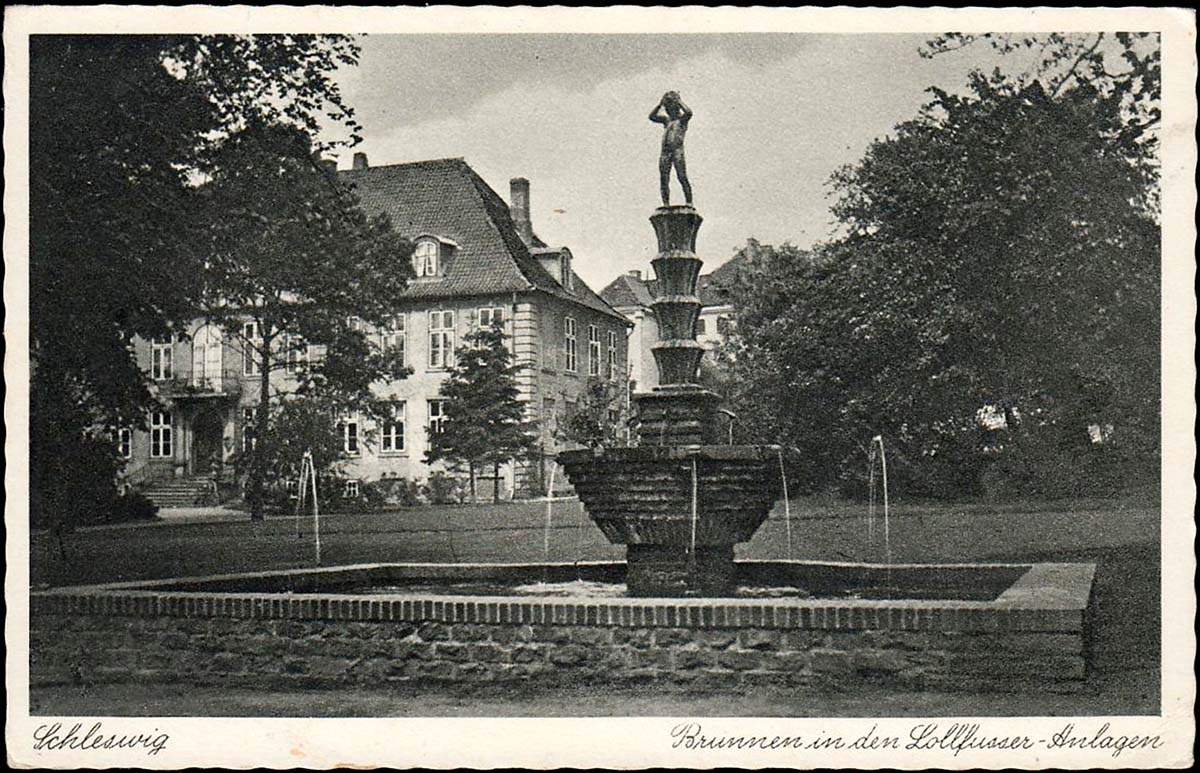 Schleswig. Brunnen in den Lollfusser-Anlagen
