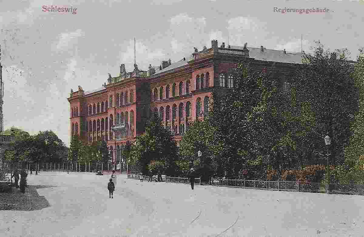 Schleswig. Regierungsgebäude, 1909