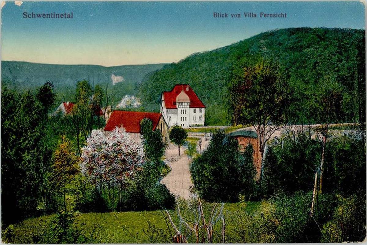 Schwentinental. Villa Fernsicht, 1915