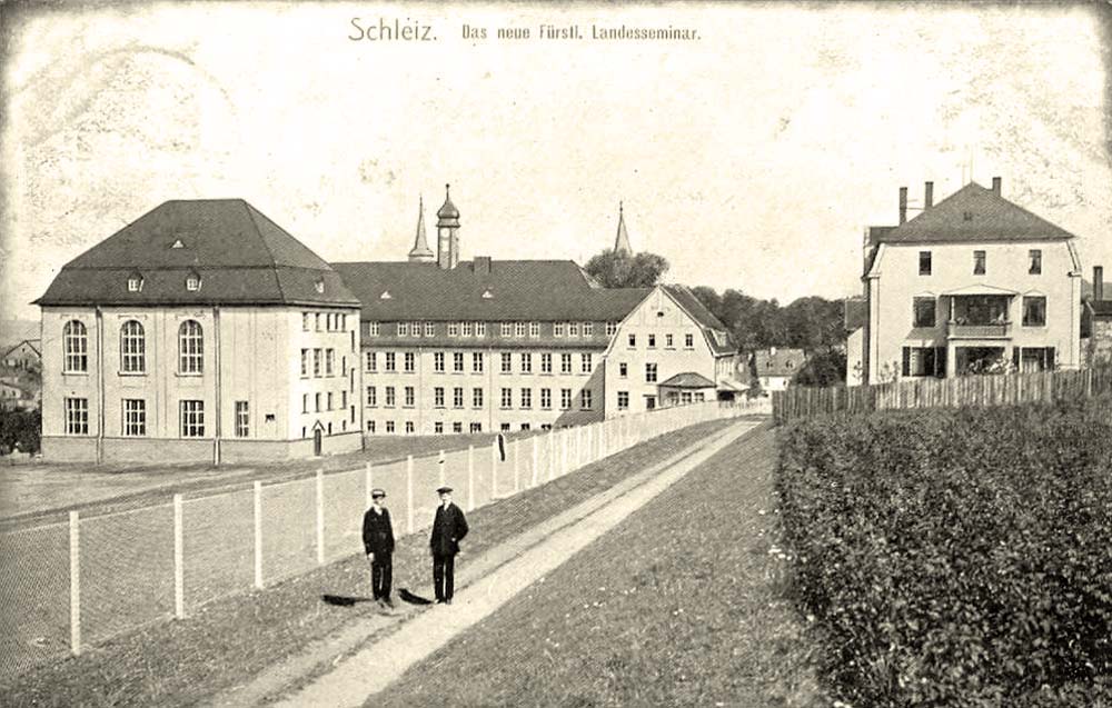 Schleiz. Das neue Fürstliche Landesseminar, 1911
