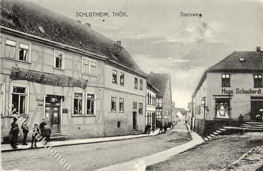 Schlotheim. Steinweg, Gasthof