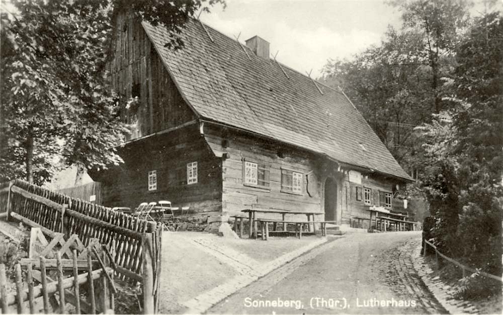 Sonneberg. Lutherhaus, 1920s