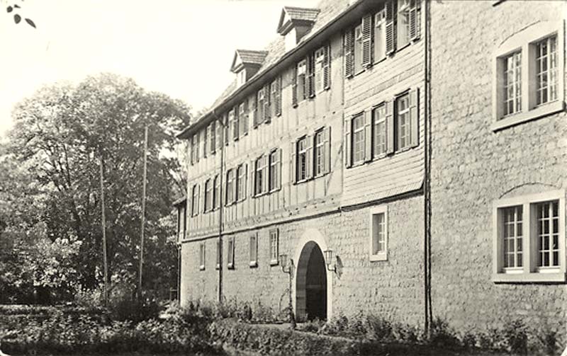 Stadtlengsfeld. Ansicht des Diätheims, 1963