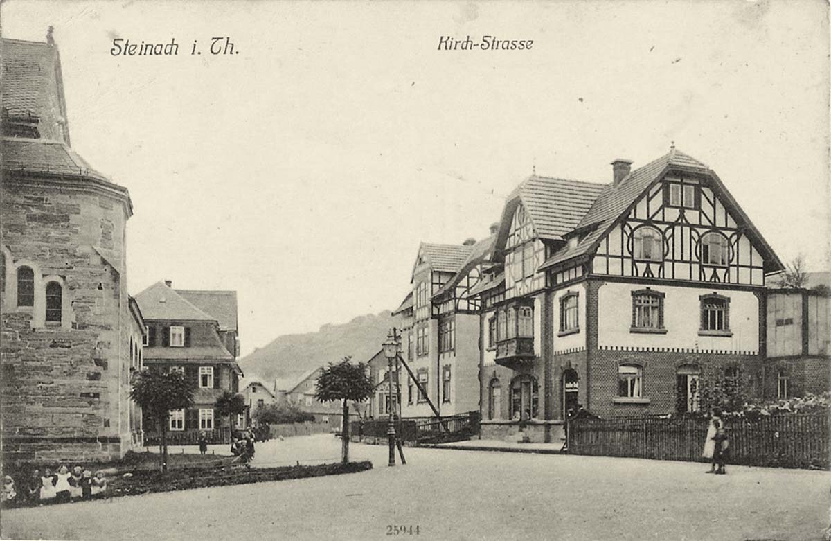 Steinach. Kirchstraße, 1911