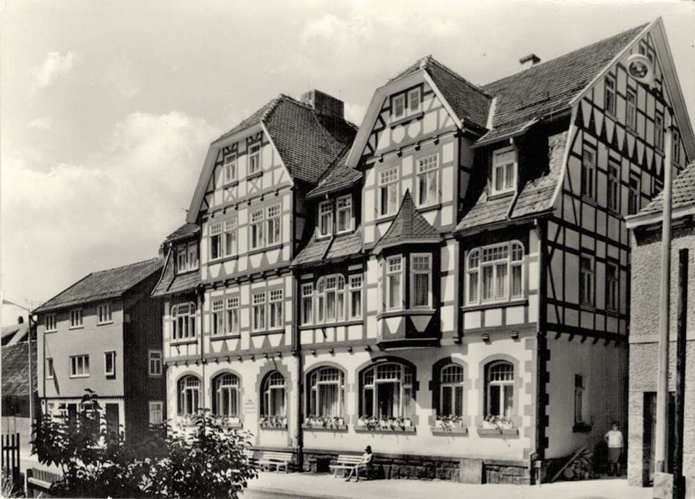 Steinbach-Hallenberg. FDGB-Erholungsheim Fortschritt, 1970