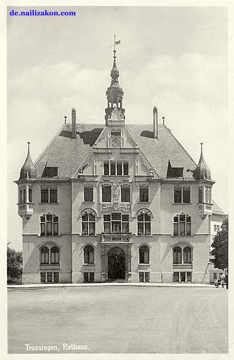 Trossingen. Rathaus, 1938