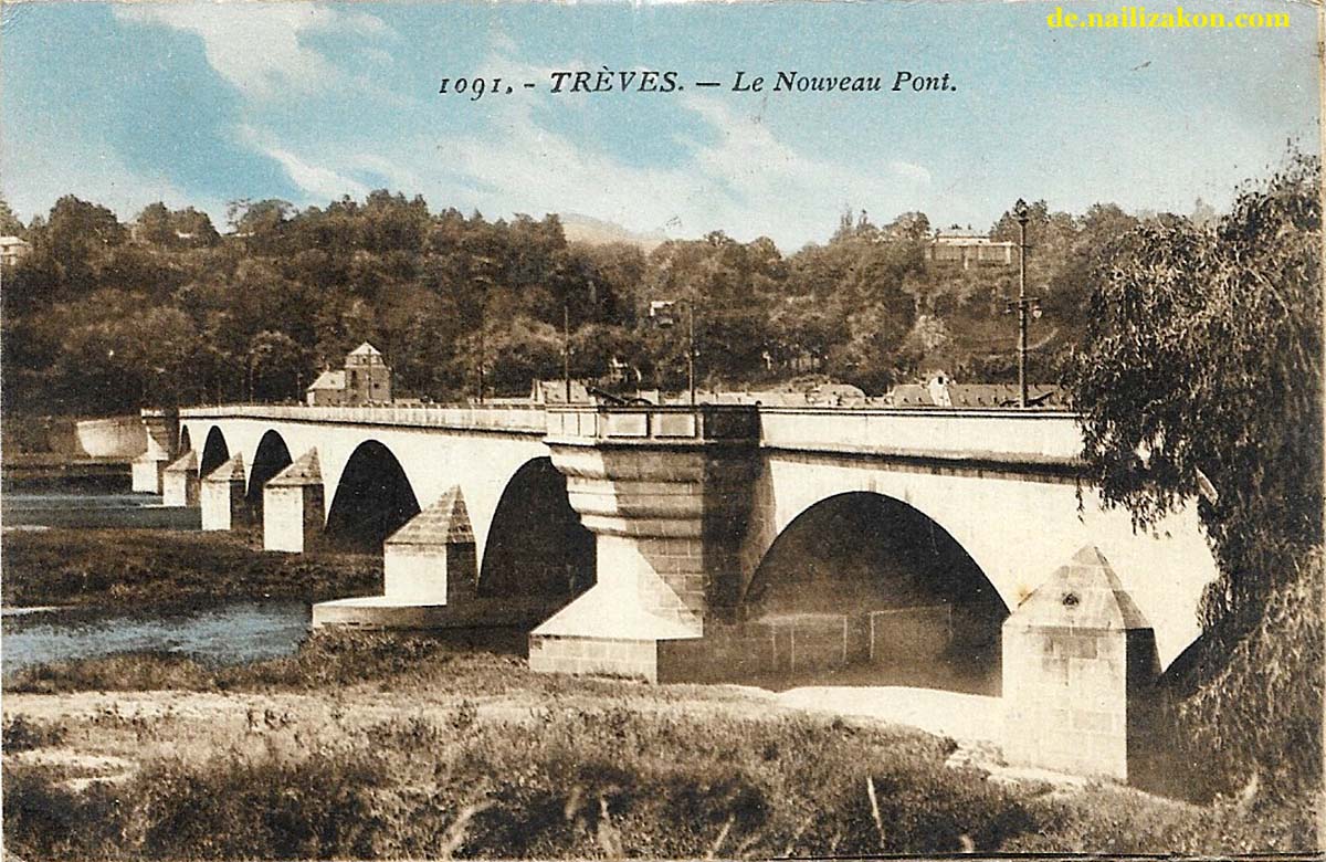 Trier. Neue Brücke - Le Nouveau Pont