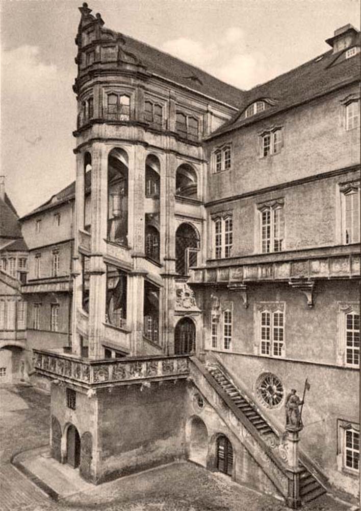 Torgau. Schloss Hartenfels (erbaut 1532-1536 von Conrad Krebs)