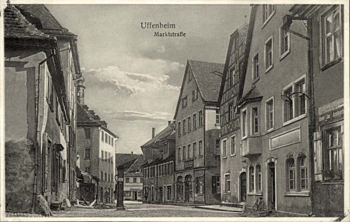 Uffenheim. Marktstraße