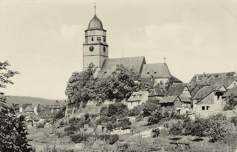 Usingen. Altstadt mit Evangelische Kirche