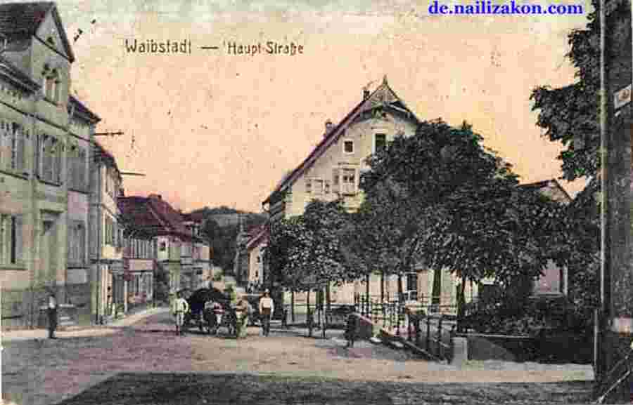 Waibstadt. Hauptstraße, 1924