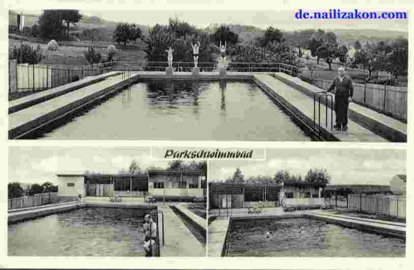 Wiesloch. Parkschwimmbad, 1959