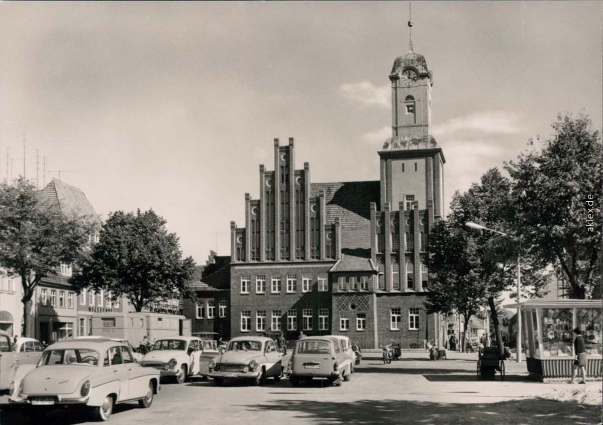 Wittstock (Dosse). Rathaus, 1970