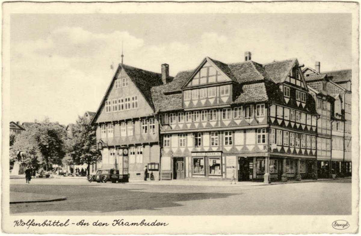 Wolfenbüttel. Krambuden, 1936