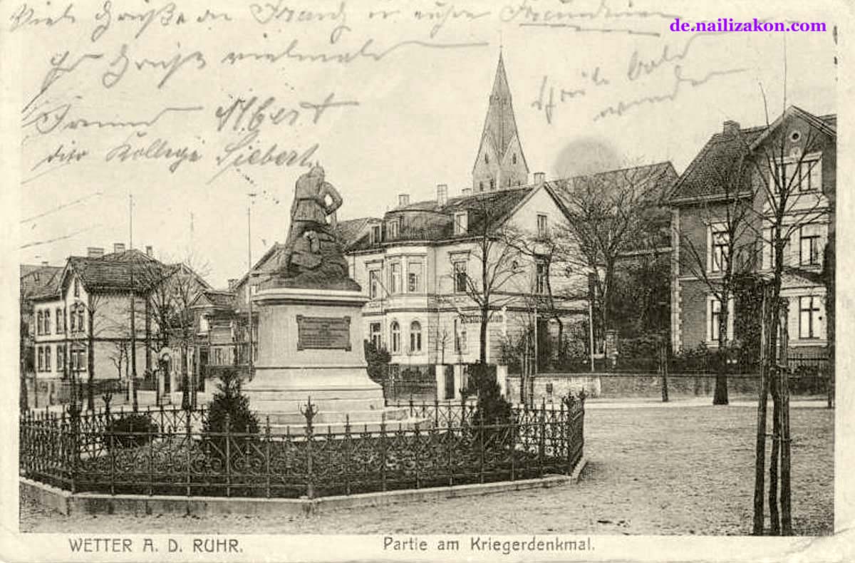 Wetter (Ruhr). Kriegerdenkmal